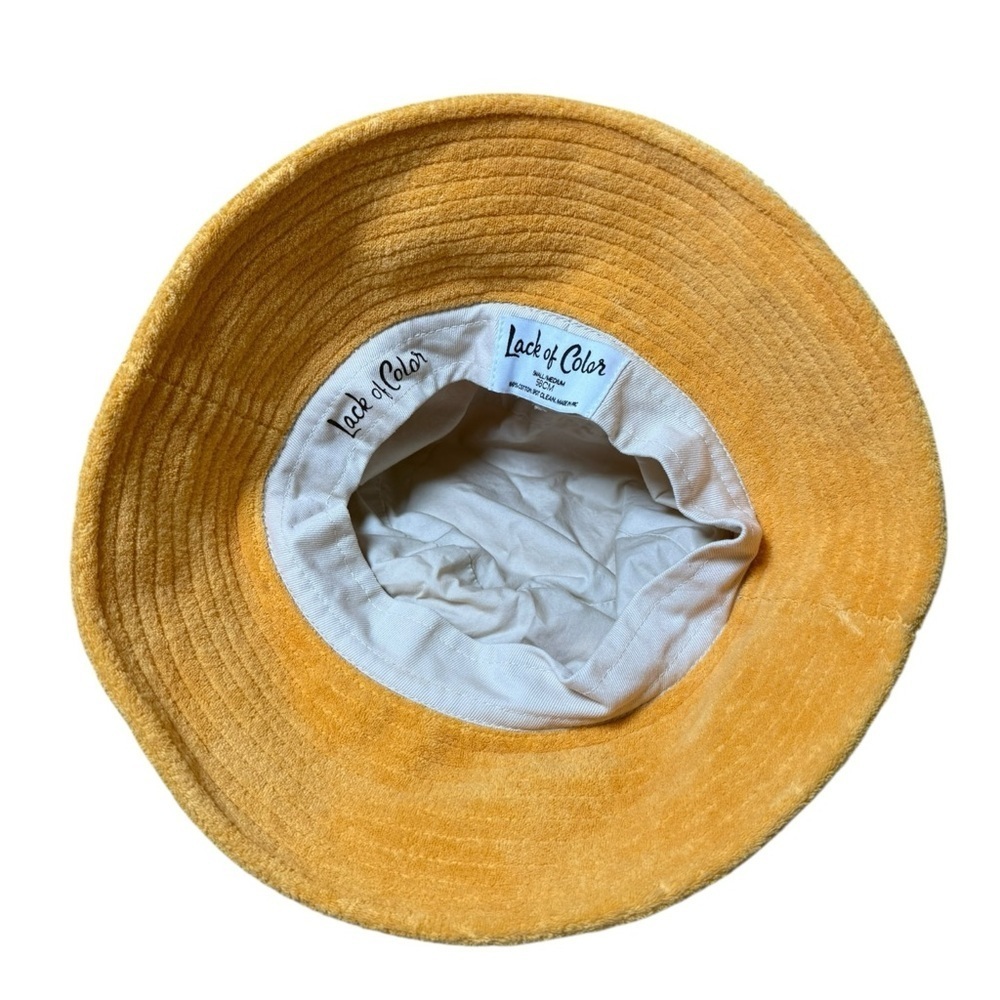Lack of Color Wave Bucket Hat Size Small Medium 56 CM Tangerine Orange Cotton - Picture 3 of 8